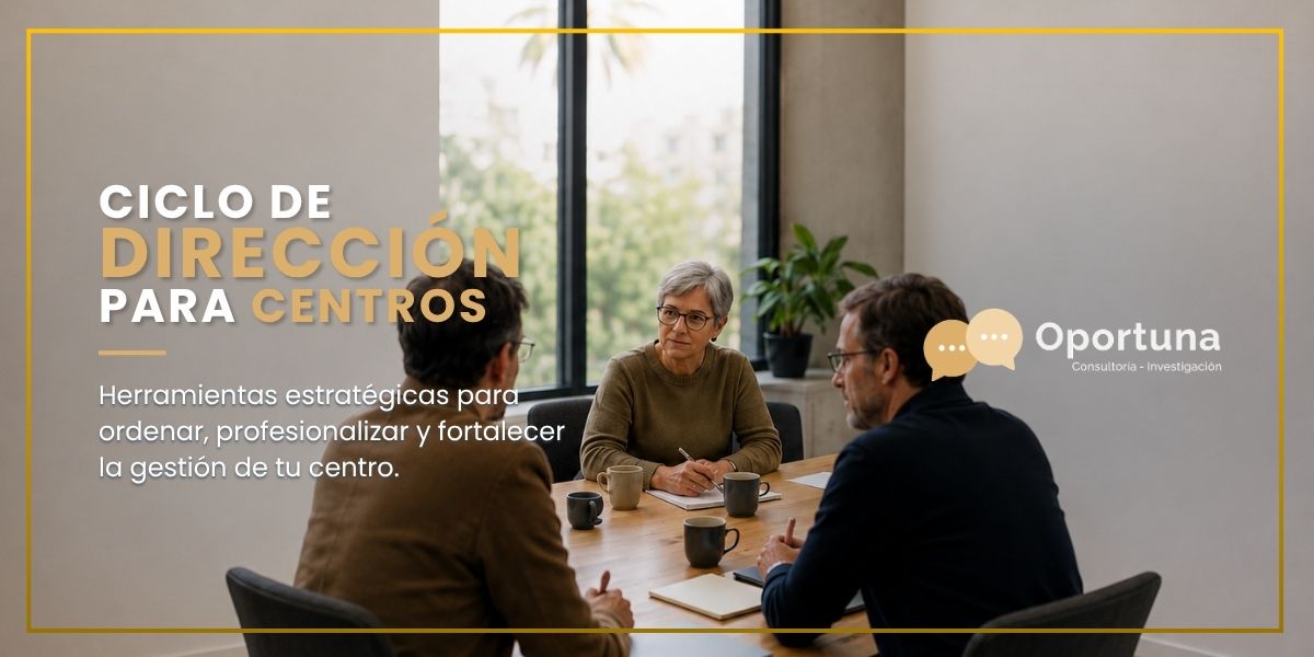 Ciclo de dirección para centros